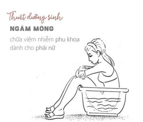 Thảo dược ngâm mông lá cải lú bú