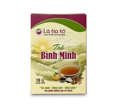 Trà bình minh hoà tan