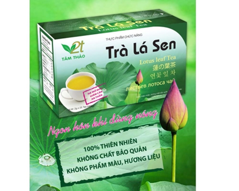 Trà lá sen an thần ngủ ngon