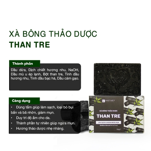 Xà Bông Thảo Dược Than Tre