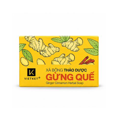 Xà Bông Thảo Dược Gừng Quế