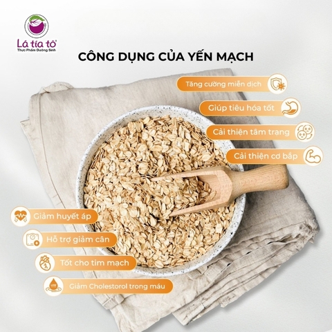 Hạt Yến Mạch Ép Dẹp Canada