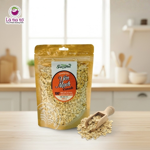 Hạt Yến Mạch Ép Dẹp Canada