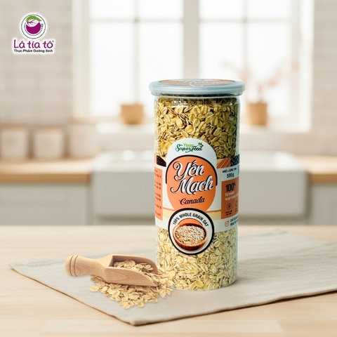 Hạt Yến Mạch Ép Dẹp Canada