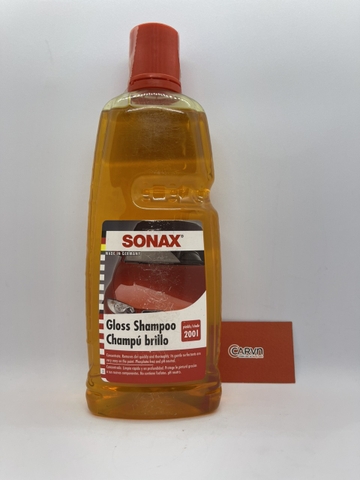 Sản Phẩm Nước Rửa Xe Ôtô Đậm Đặc -  Sonax Car Wash Gloss Shampoo 1000ml