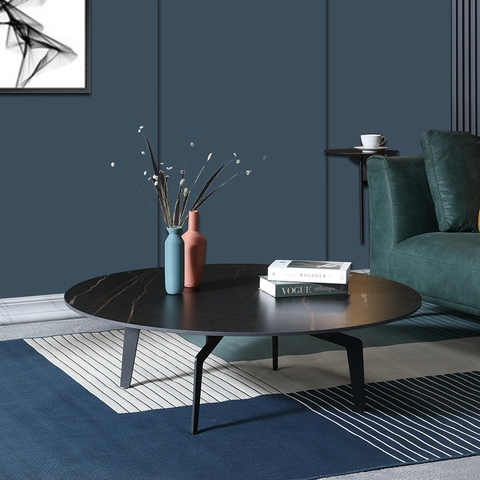 Bàn sofa mặt đá ceramic hiện đại BTS-100