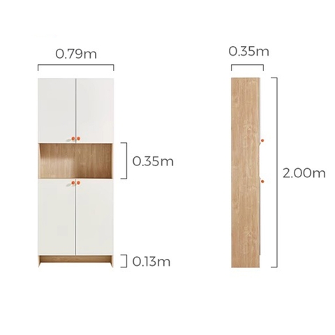 Tủ giày gỗ đa năng có ghế ngồi KG-35