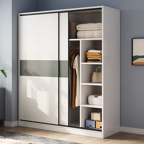 Tủ áo cánh lùa đơn giản TA-16