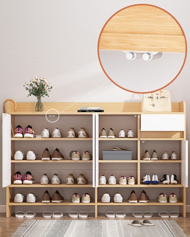 Tủ giày gỗ MDF hiện đại TPHCM KG-24