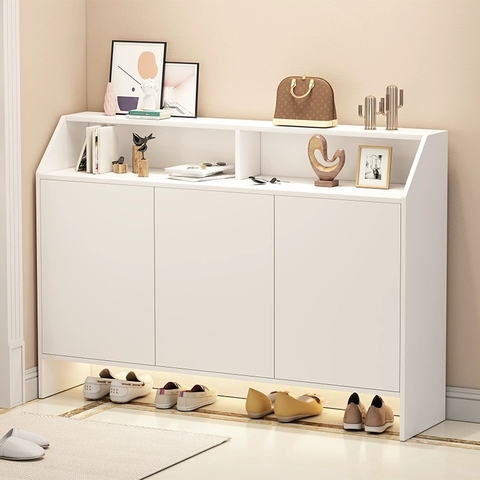 Tủ để giày dép gỗ công nghiệp MDF thiết kế đơn giản KG-39