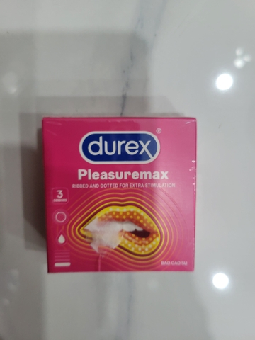 Durex pleasuremax hộp 3S