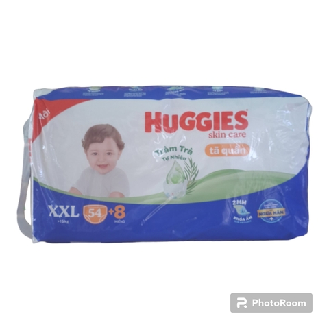 Tã quần Huggies tràm trà XXL54