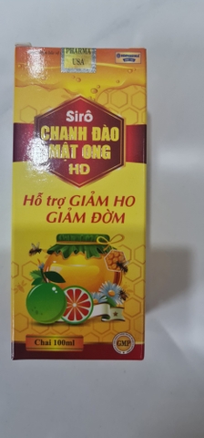 Siro chanh đào mật ong (₫ỏ)