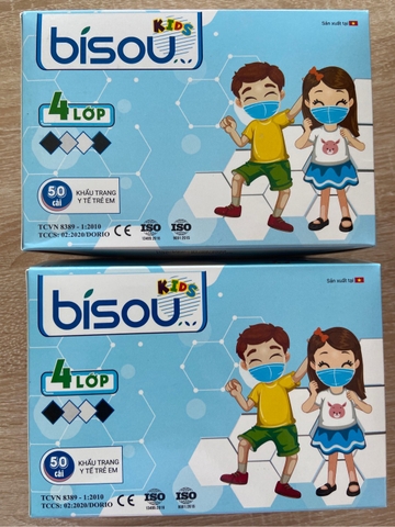 Bisou y tế 4 lớp (h/50c)