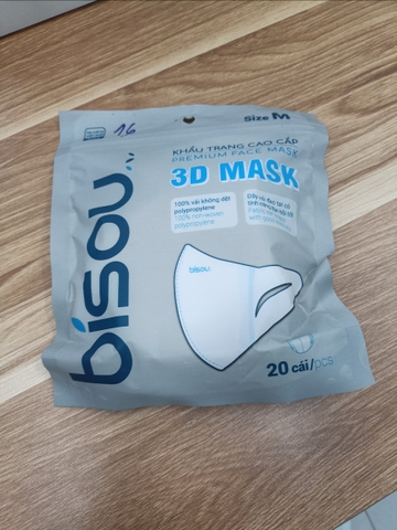 Khẩu trang BISOU 3D MASK size M