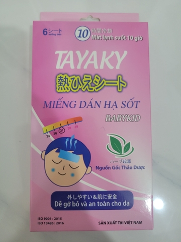 Miếng dán hạ sốt