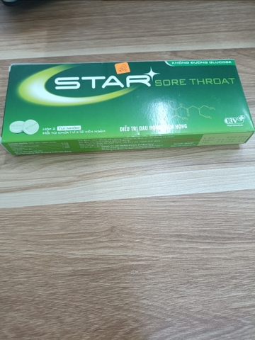 Kẹo Star Sore Throat