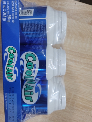 Kẹo cao su Cool Air (Hủ/58,4g)