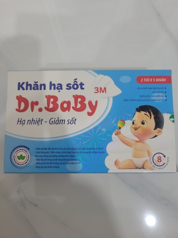 Khăn hạ sốt Dr.baby