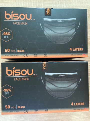 Bisou y tế 4 lớp (h/50c)