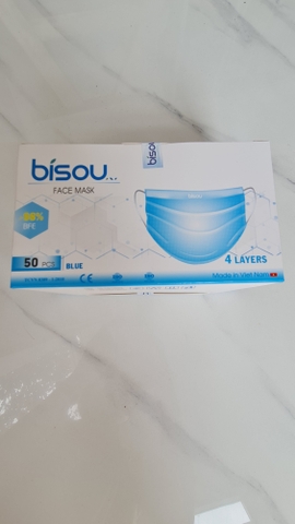 Bisou 4 lớp xanh