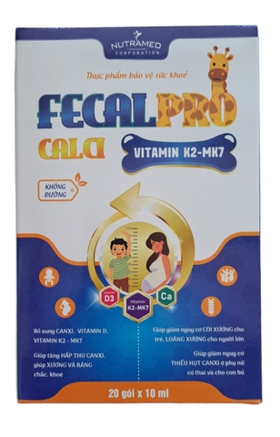 Fecal Pro calci Nutramed (20 gói)
