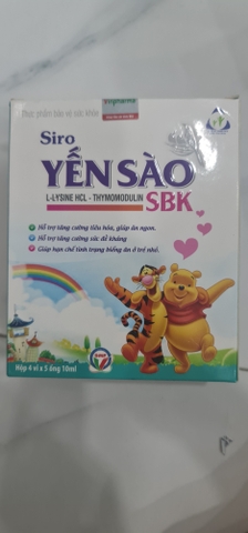 siro Yến sào SBK vinpharma