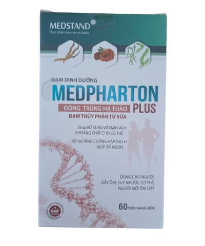Đạm dinh dưỡng Medpharton Plus (60viên nang mềm)