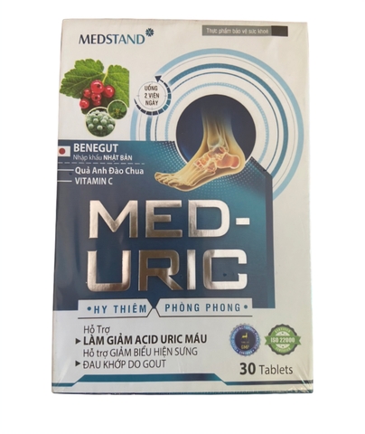 MED-URIC Medstand (30 viên nén)