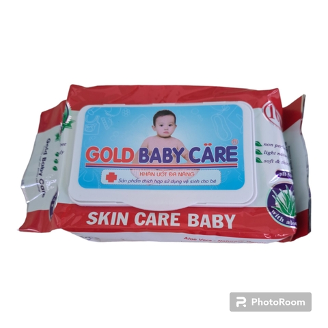 Khăn ướt gold baby care (80 tờ)