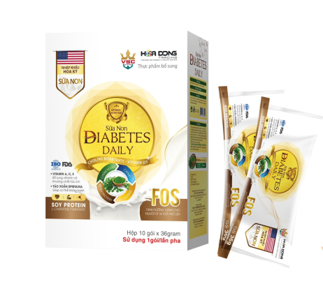 Sữa non DIABETES DAILY (H/10 gói x 36g)