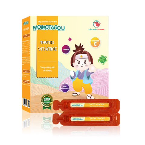 MOMOTAROU Thymo Vitamin C giúp tăng cường sức đề kháng (20 ống)