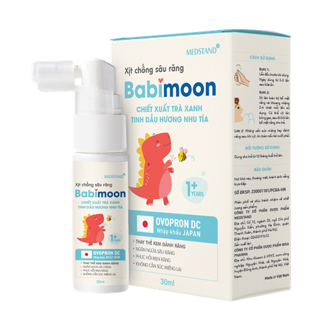 Xịt chống sâu răng BABIMOON
