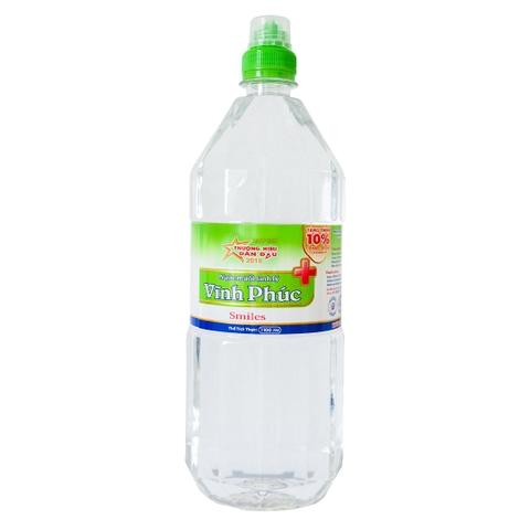 Nước muối Vĩnh Phúc Smile loại 1000ml