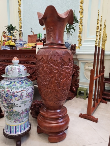 Lọ Lục Bình Chạm Rồng