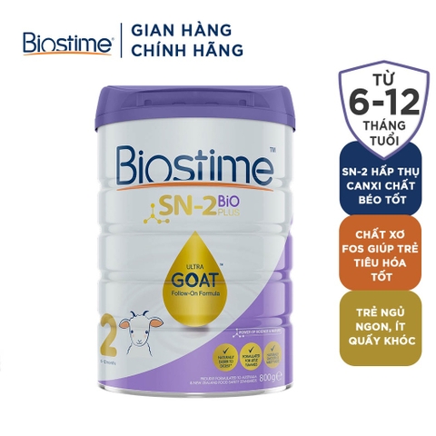 Sữa Biostime SN- 2 Bio Plus UtraL Goat số 02 800g