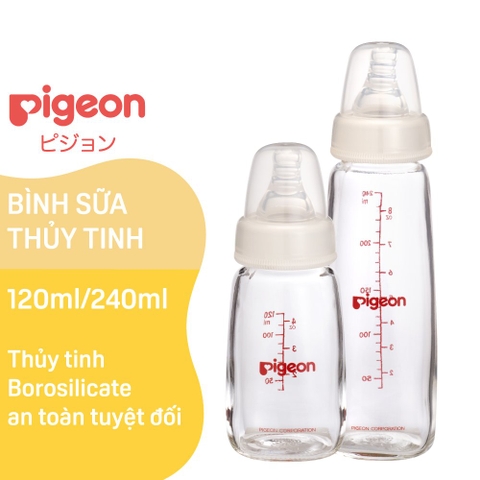 BINH SUA THUY TINH 120ML (MOI)