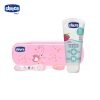 Bộ chăm sóc răng miệng Chicco 3 in 1 Bướm hoa