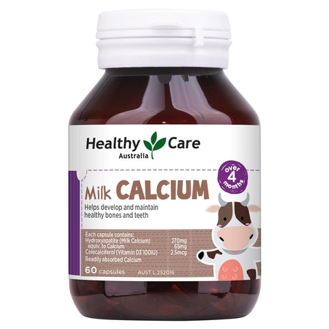 Canxi Healthy
 Care Kids Milk Calcium 60 viên