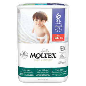 Bỉm quần Moltex size XL 18m(14Kg+)-Q6