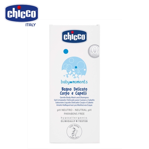 Sữa tắm gội chiết xuất Yến mạch 0M+ Chicco 200ml