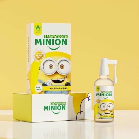 Xịt răng miệng Minion