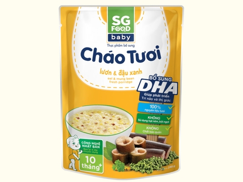 Cháo tươi SGF Lươn đậu xanh