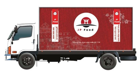 Nhận dạng nhà #JPFood dễ dàng trên đường phải không khách yêu ơi!