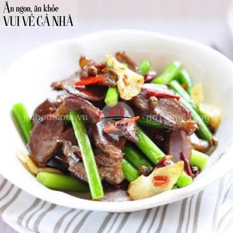 Mề Gà Xào Ngồng Tỏi Giòn Sần Sật - Món Ngon Khó Có Thể Bỏ Qua