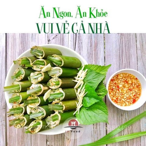 CHỈ TỐN 5 PHÚT CÓ NGAY MÓN ỐC BƯU NHỒI ỐNG NỨA VỪA ĐẸP VỪA NGON
