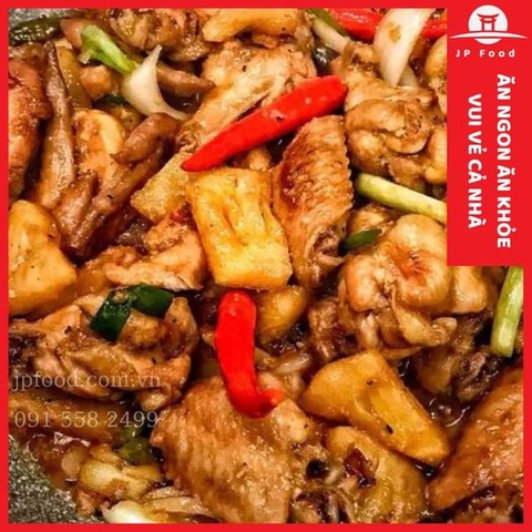 Chua Chua Ngọt Ngọt Ngon Cơm Với Món Thịt Gà Kho Dứa Cực Dễ Làm