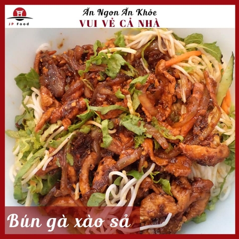 Sáng Nay Ăn Gì? Bún Gà Xào Sả Lạ Miệng Phải Thử Ngay