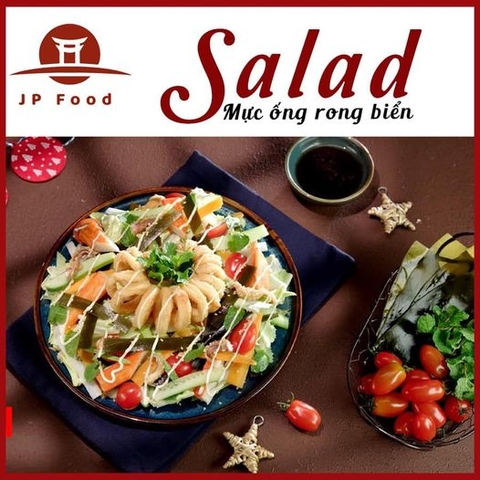 [HEALTHY] Salad Mực Ống Rong Biển Giàu Dinh Dưỡng