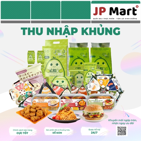 Thu nhập tay trái - hái ngay quà tặng từ JPMart